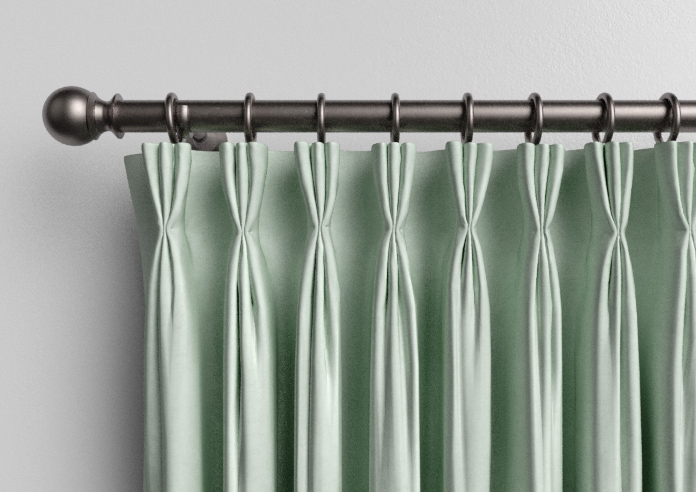 Faux Suede, Duckegg - Made to Measure Curtains - Image 11